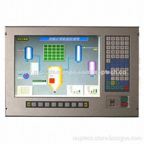 Industrial Computer, 12.1" LCD Embedded Workstation, D2550 CPU/6COM/6USB/2G LAN/5-wire Touch Screen